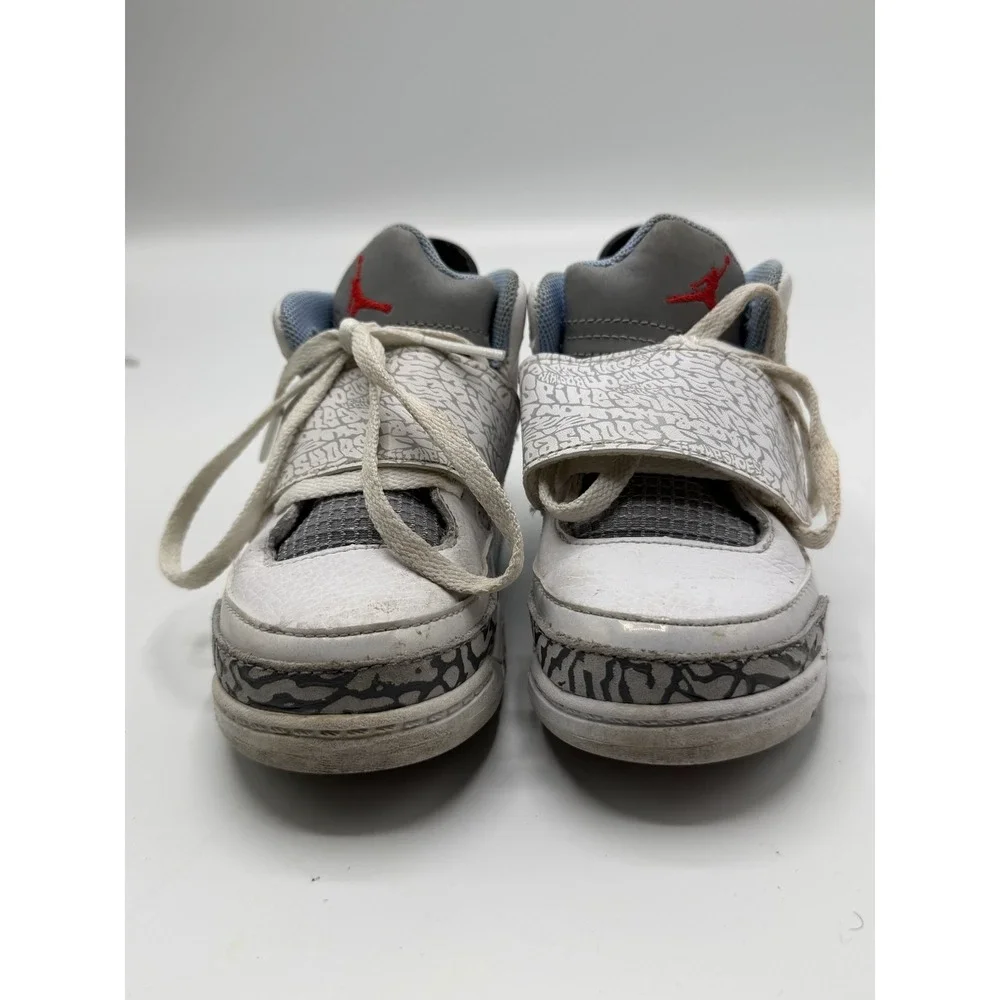 Jordan‎ Son of Mars White Blue 512244-109 Toddler Size 8C Pre-Owned No Box